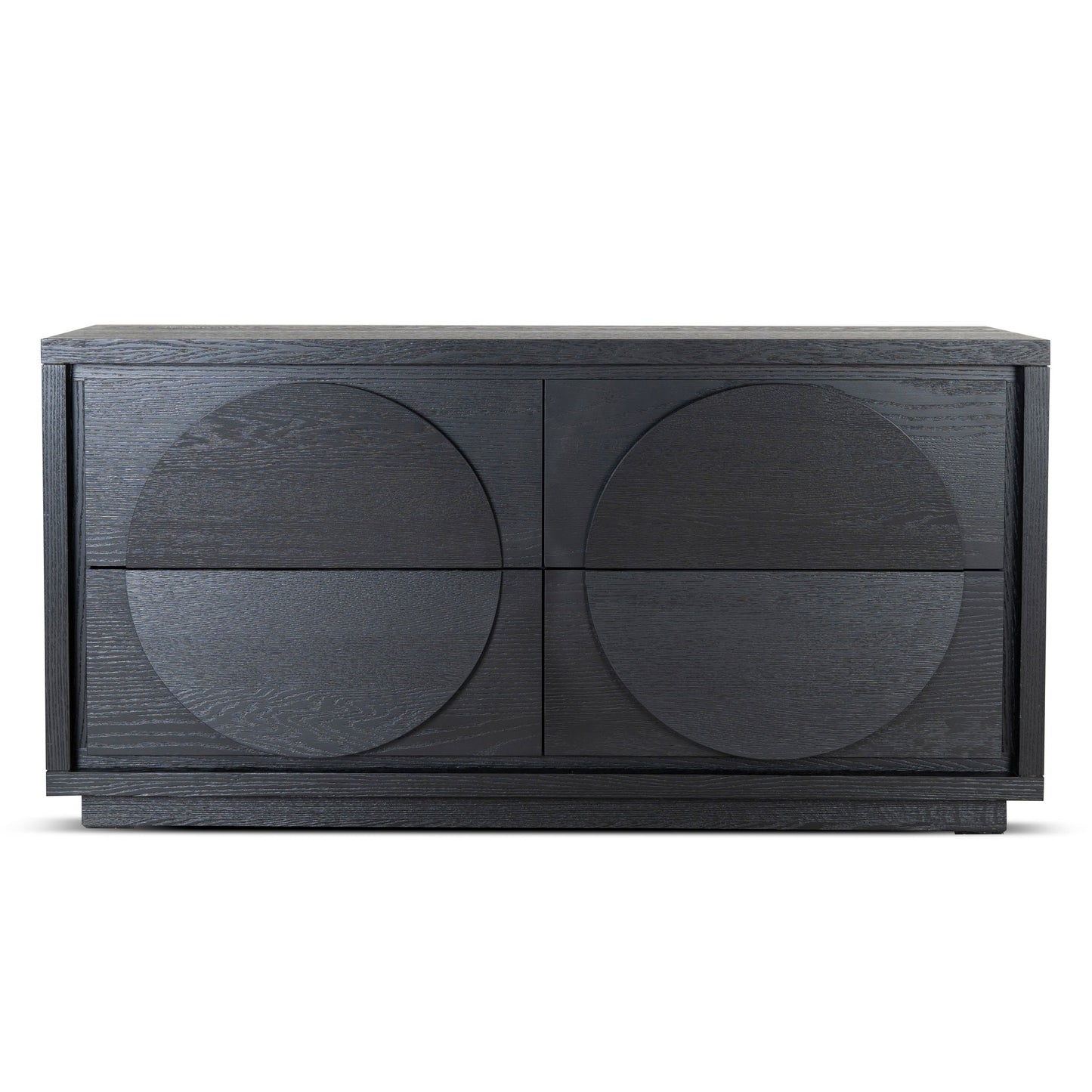 Bonnie 1.6m Dressing Unit - Textured Espresso Black