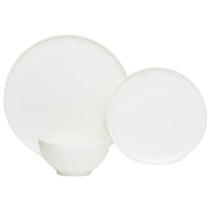 Red Vanilla Every Time White 18Pc Dinner Set