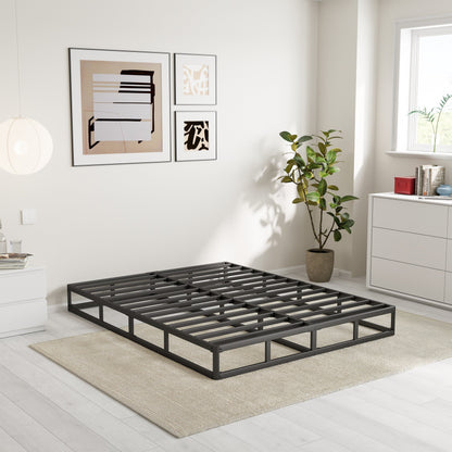 5 Inch Low Profile Metal Spring, Heavy Duty Structure with Grey Cover