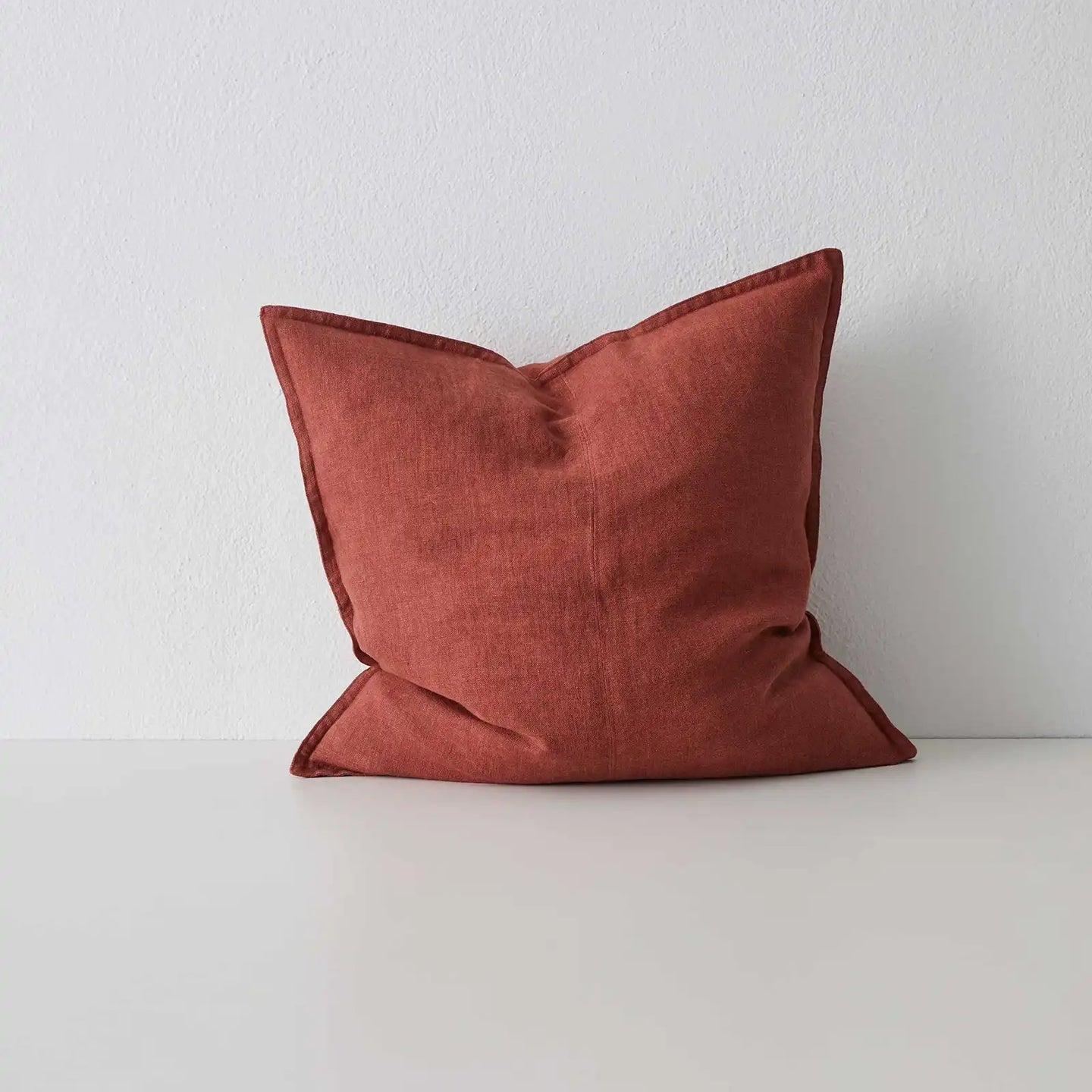Como Linen Stonewashed Vintage Look Cushion
