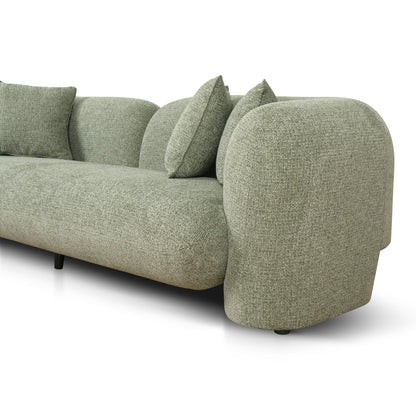 Berg 3 Seater Sofa - Coral Light Green