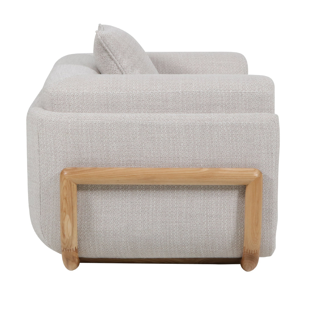 Block Armchair - Beige Linen