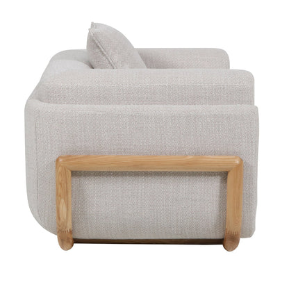 Block Armchair - Beige Linen