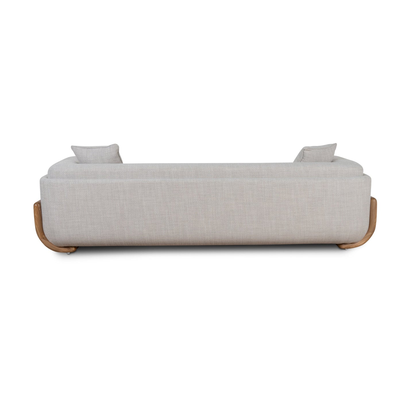 Block 3 Seater Sofa - Beige Linen