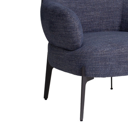 Berit Fabric Armchair - Celadon Blue