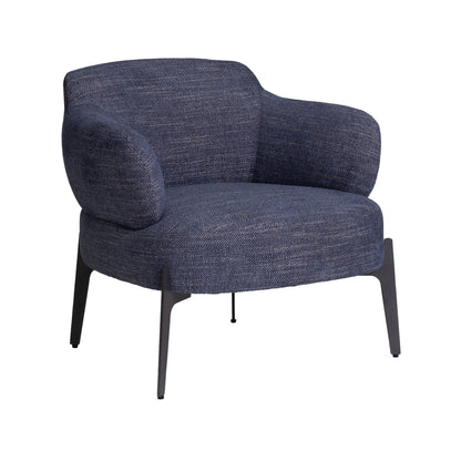Berit Fabric Armchair - Celadon Blue