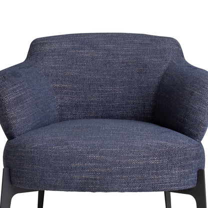 Berit Fabric Armchair - Celadon Blue