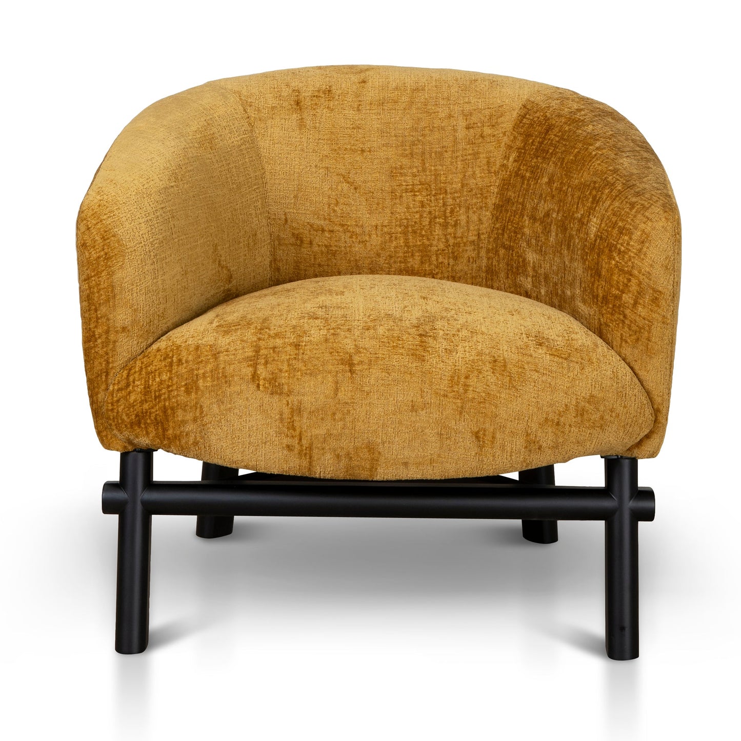 Amity Fabric Armchair - Ochre