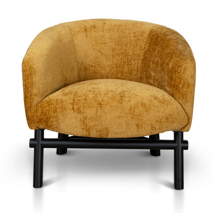 Amity Fabric Armchair - Ochre