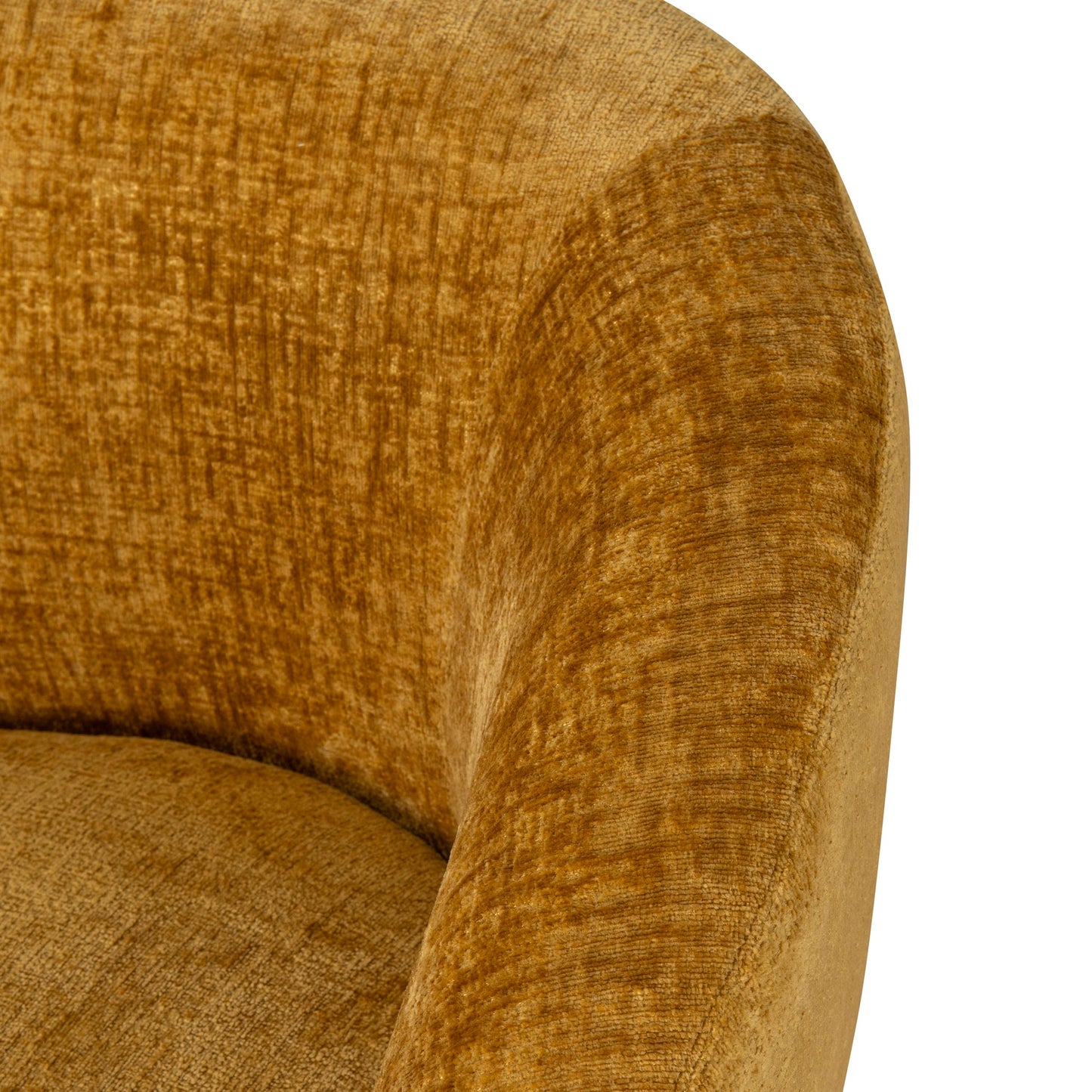 Amity Fabric Armchair - Ochre
