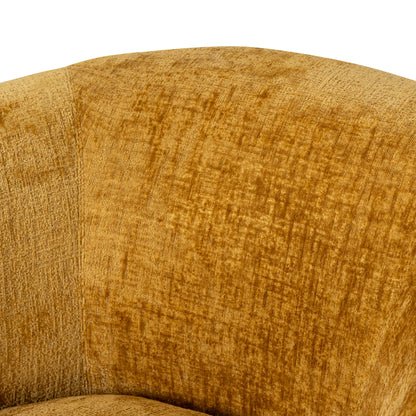 Amity Fabric Armchair - Ochre