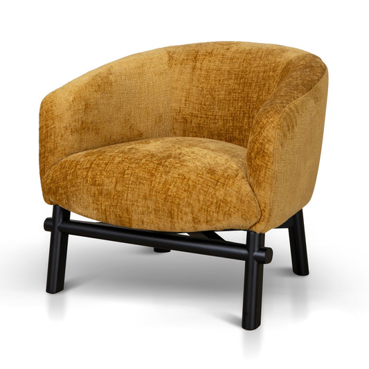 Amity Fabric Armchair - Ochre