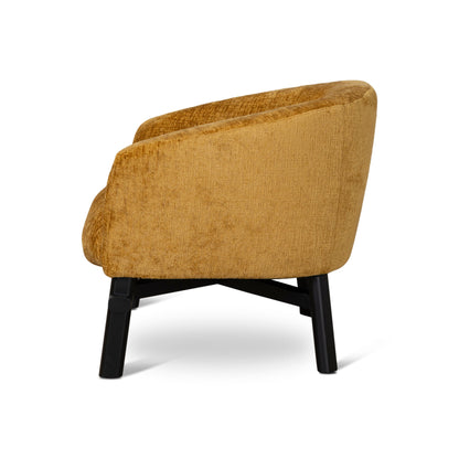 Amity Fabric Armchair - Ochre