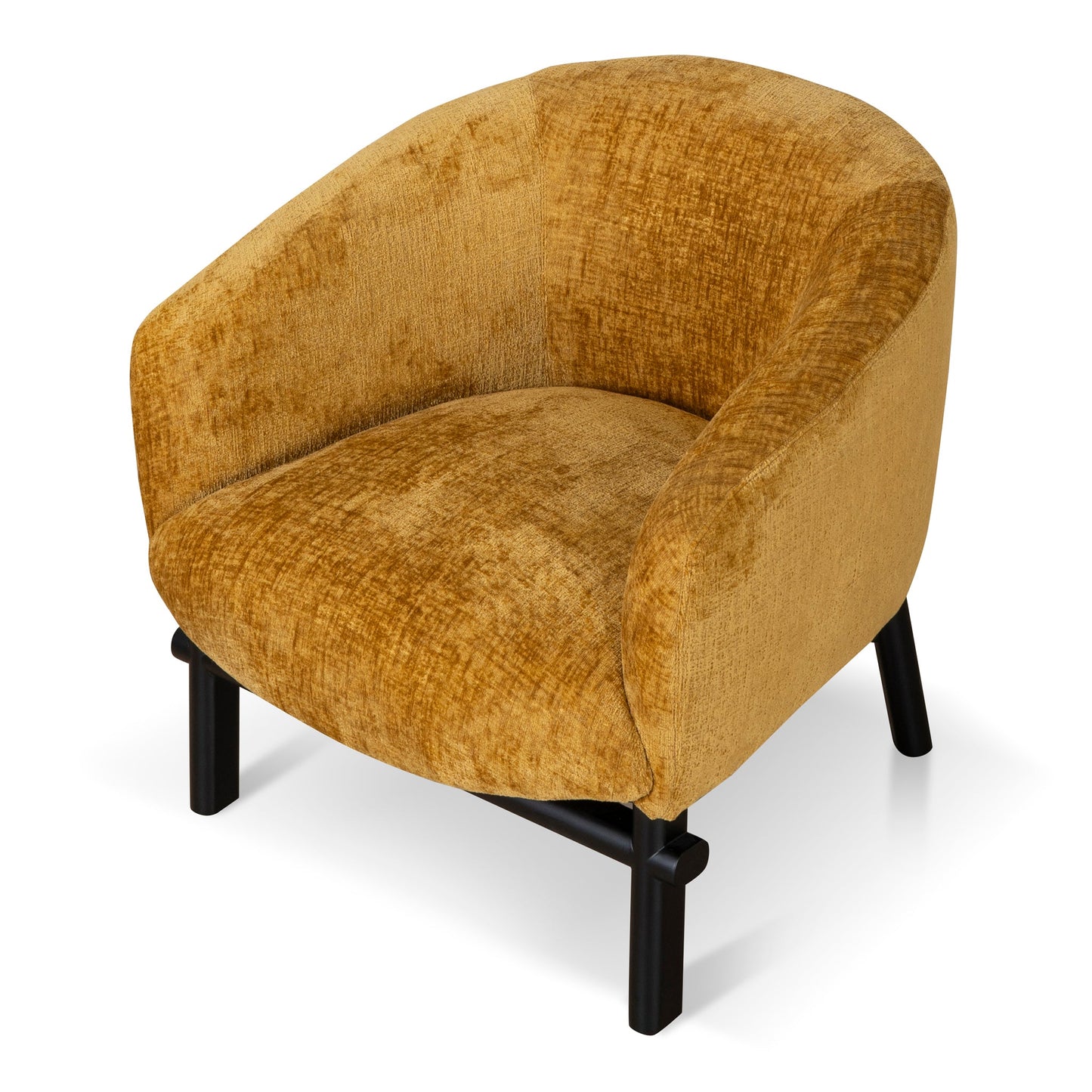 Amity Fabric Armchair - Ochre