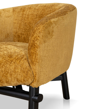 Amity Fabric Armchair - Ochre