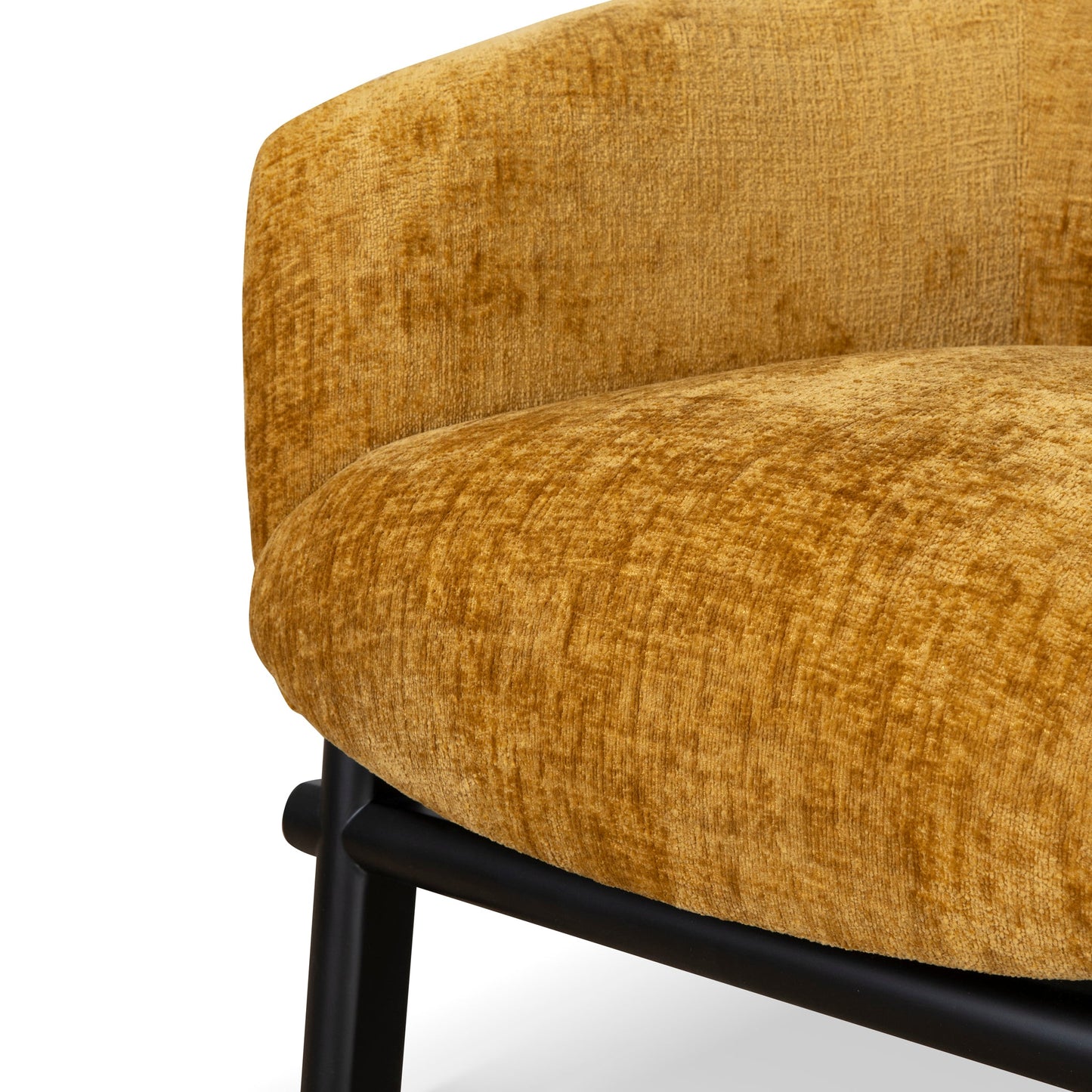 Amity Fabric Armchair - Ochre