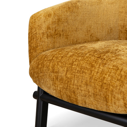 Amity Fabric Armchair - Ochre