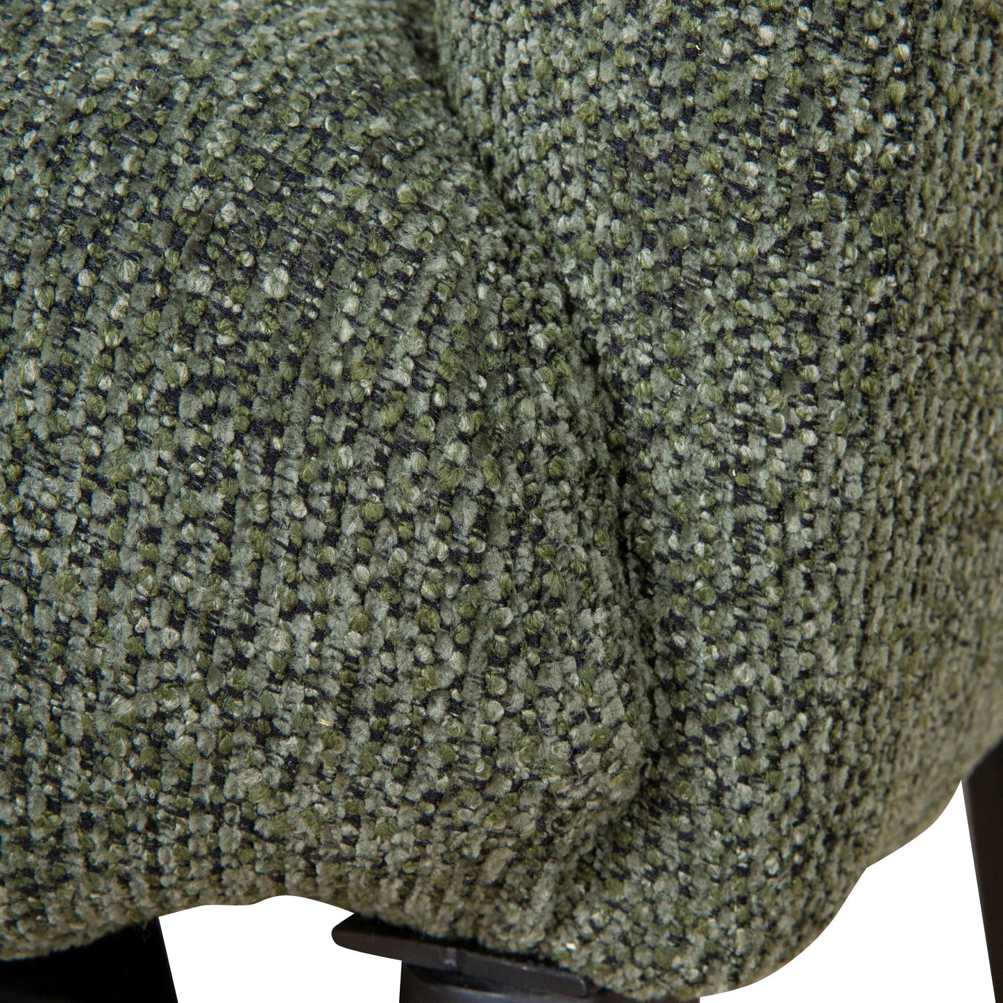 Amity Fabric Armchair - Coral Dark Green