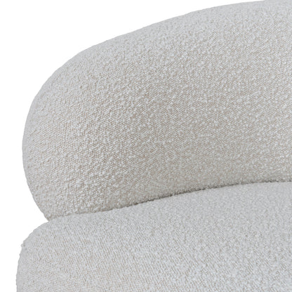 Careen Armchair - Off White Boucle