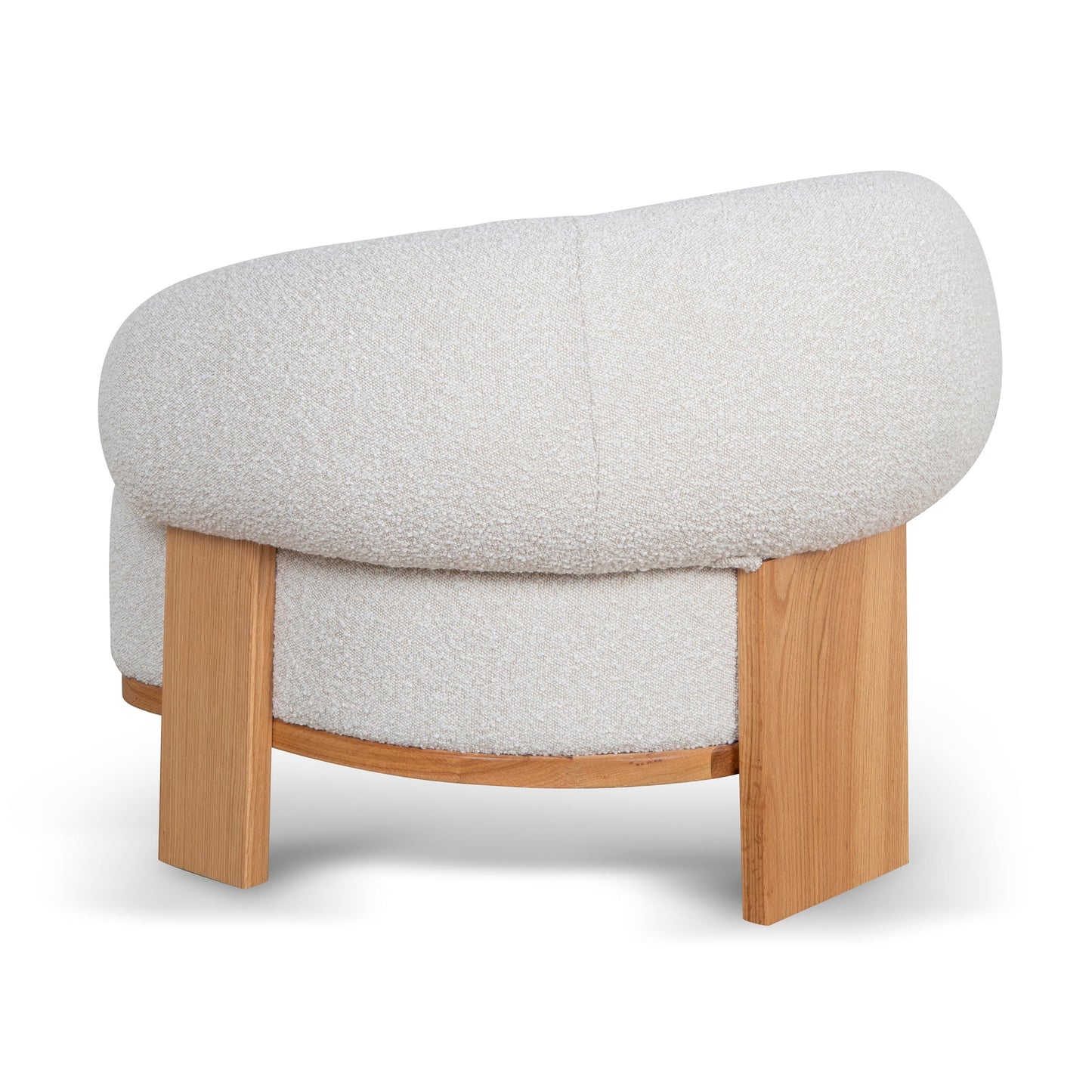Careen Armchair - Off White Boucle