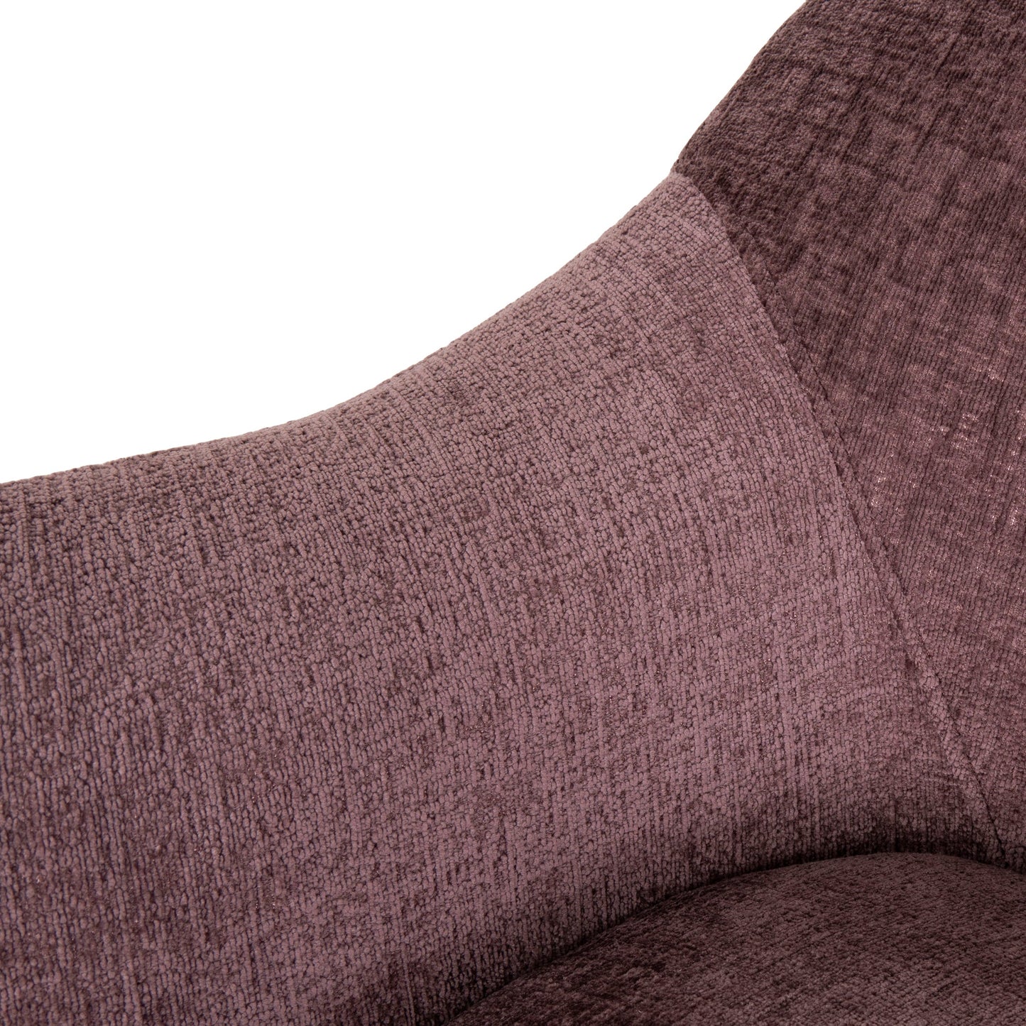 Alvis Fabric Armchair - Plum