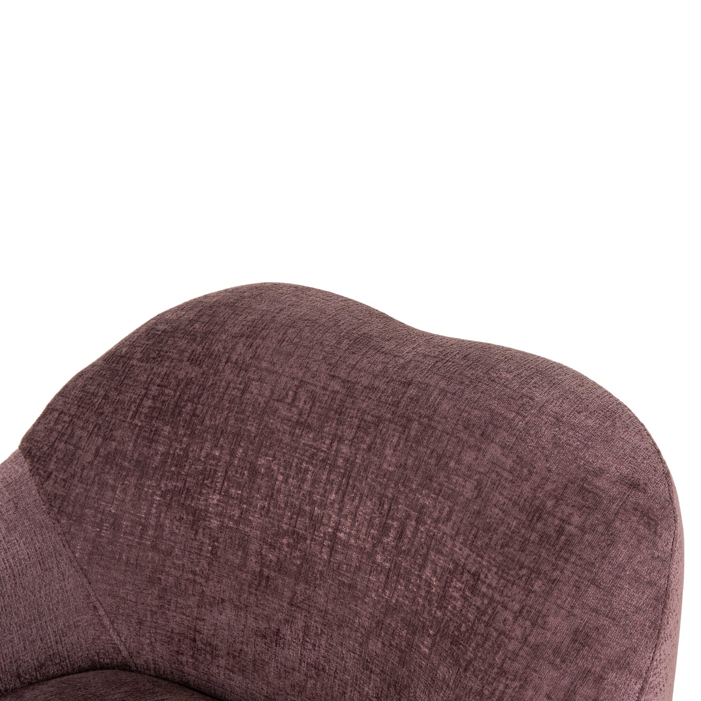 Alvis Fabric Armchair - Plum