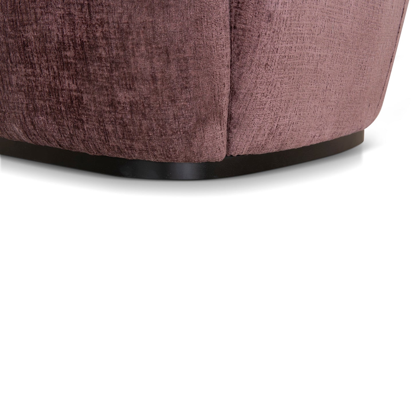 Alvis Fabric Armchair - Plum