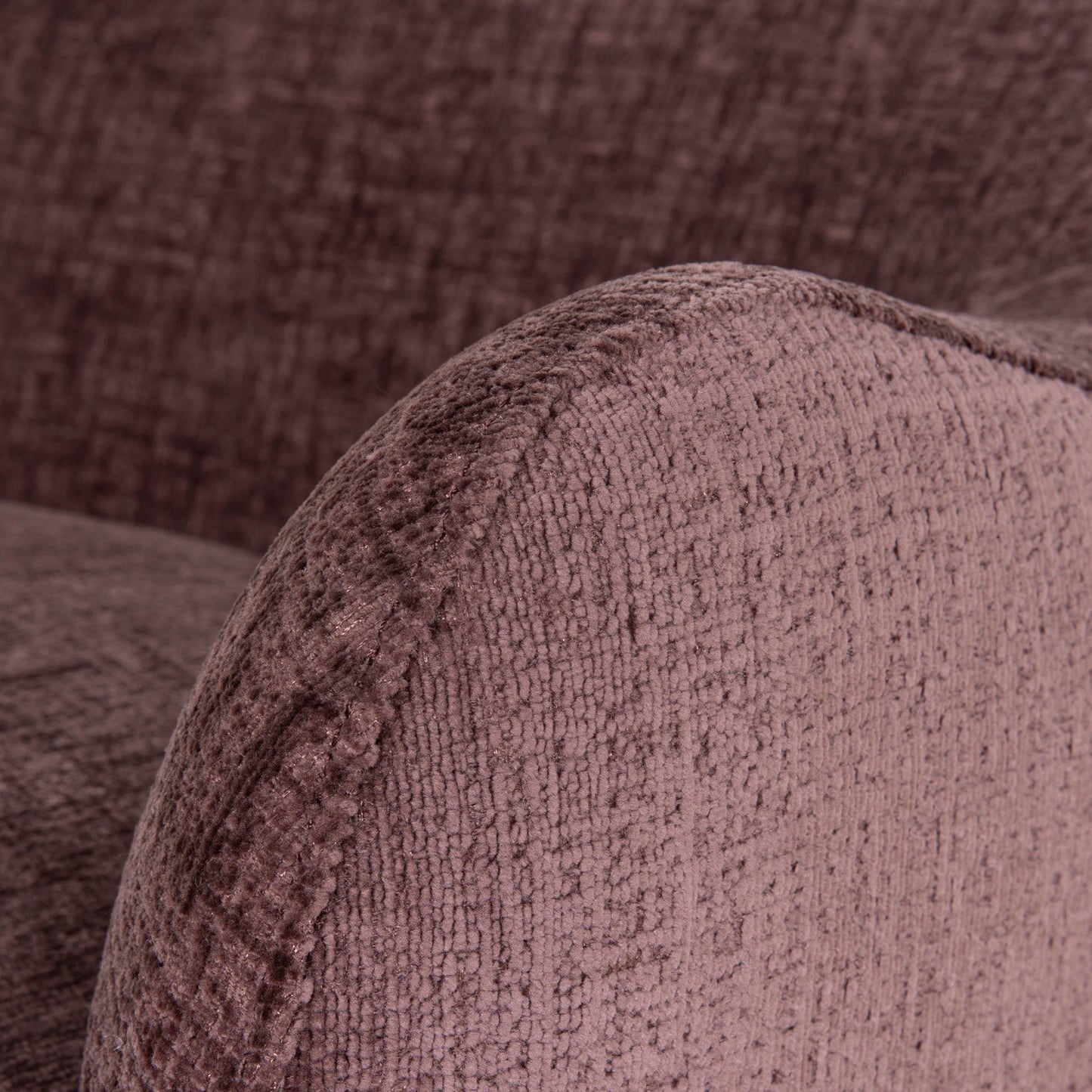 Alvis Fabric Armchair - Plum