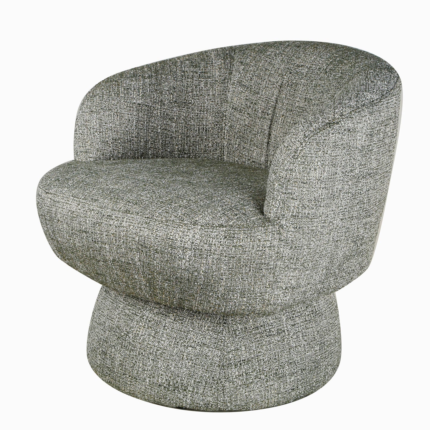 Babin Swivel Armchair - Spring Green