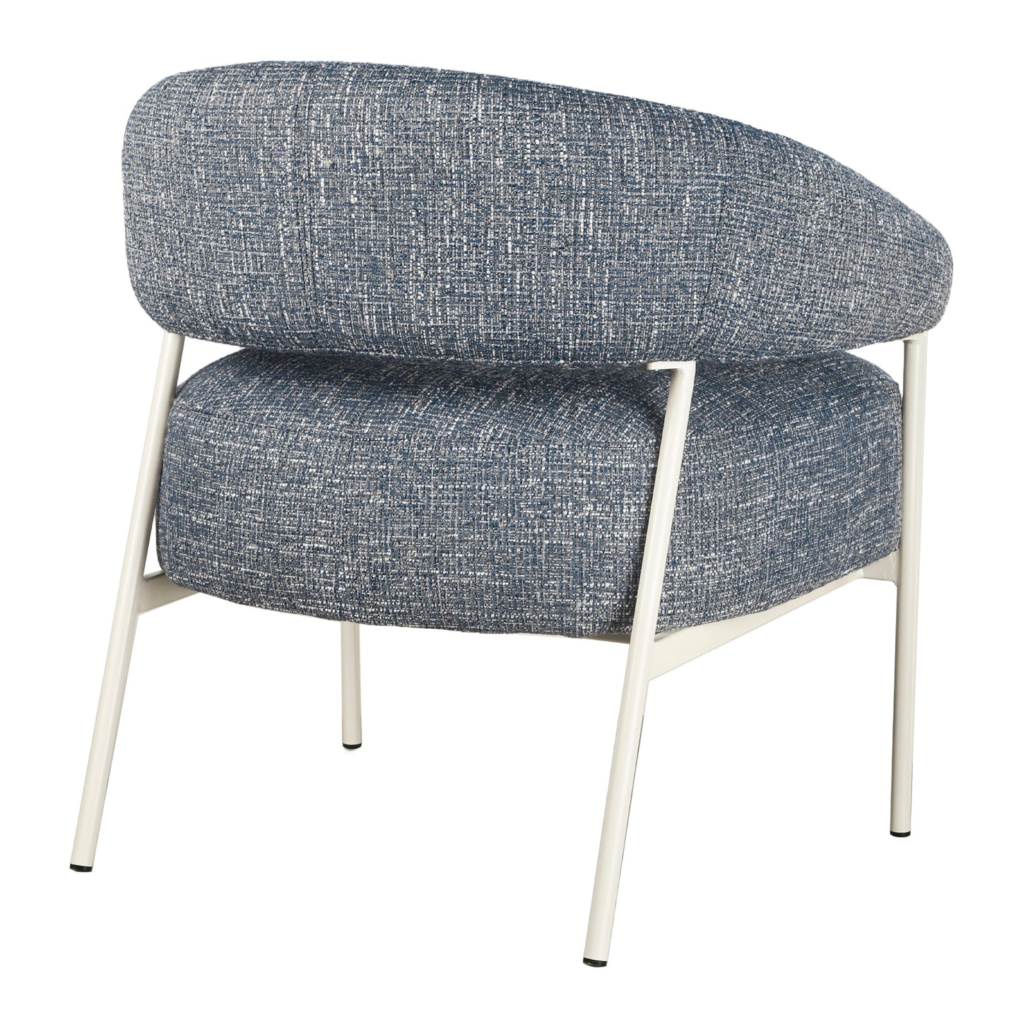 Asika Fabric Armchair - Prussian Blue