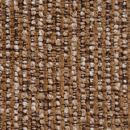 Bucha 3 Seater Fabric Sofa - Almond Brown