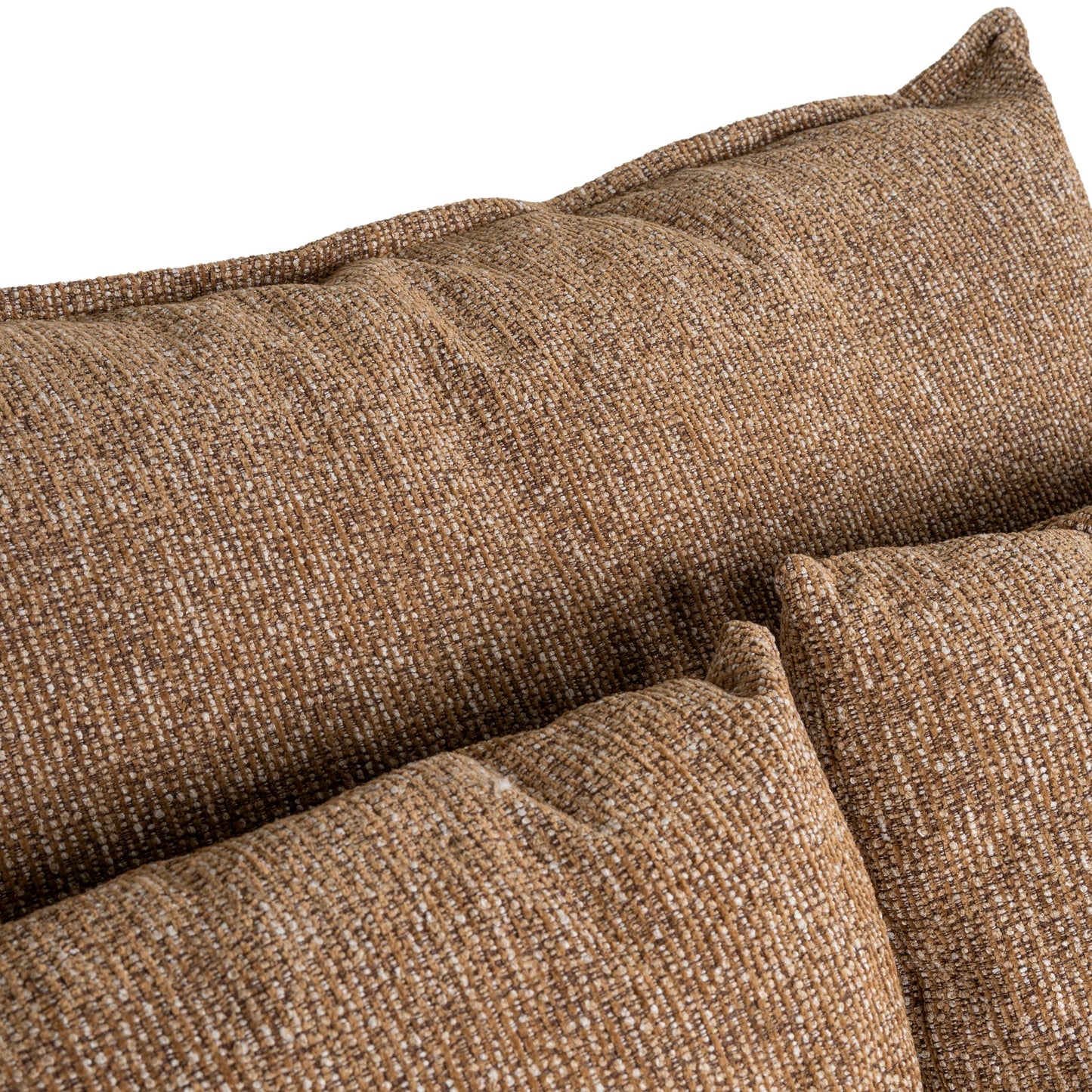 Bucha 2 Seater Fabric Sofa - Almond Brown