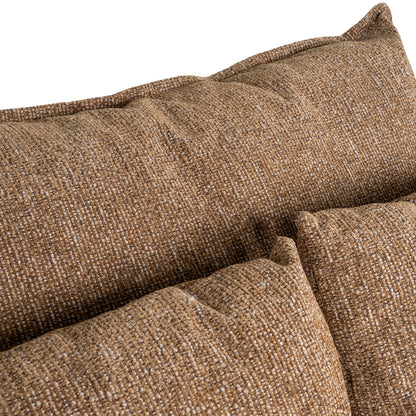Bucha 2 Seater Fabric Sofa - Almond Brown