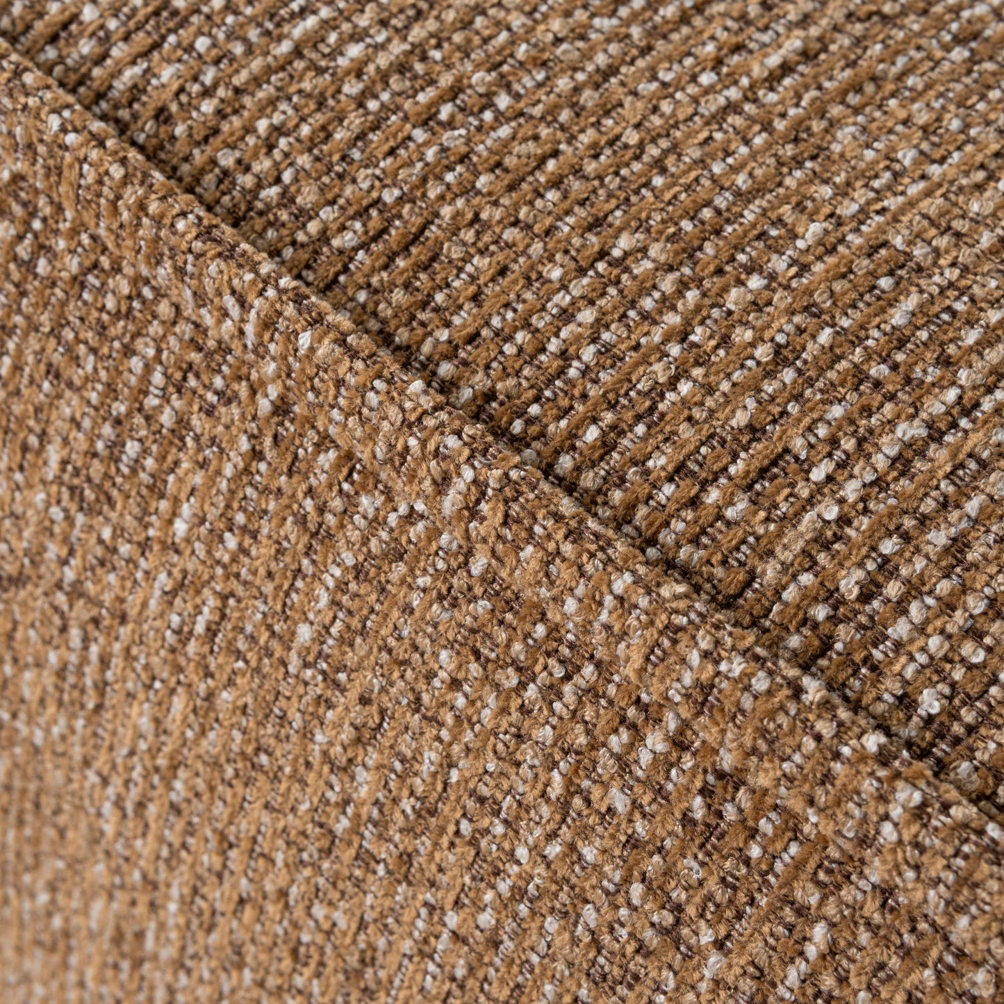 Bucha 2 Seater Fabric Sofa - Almond Brown