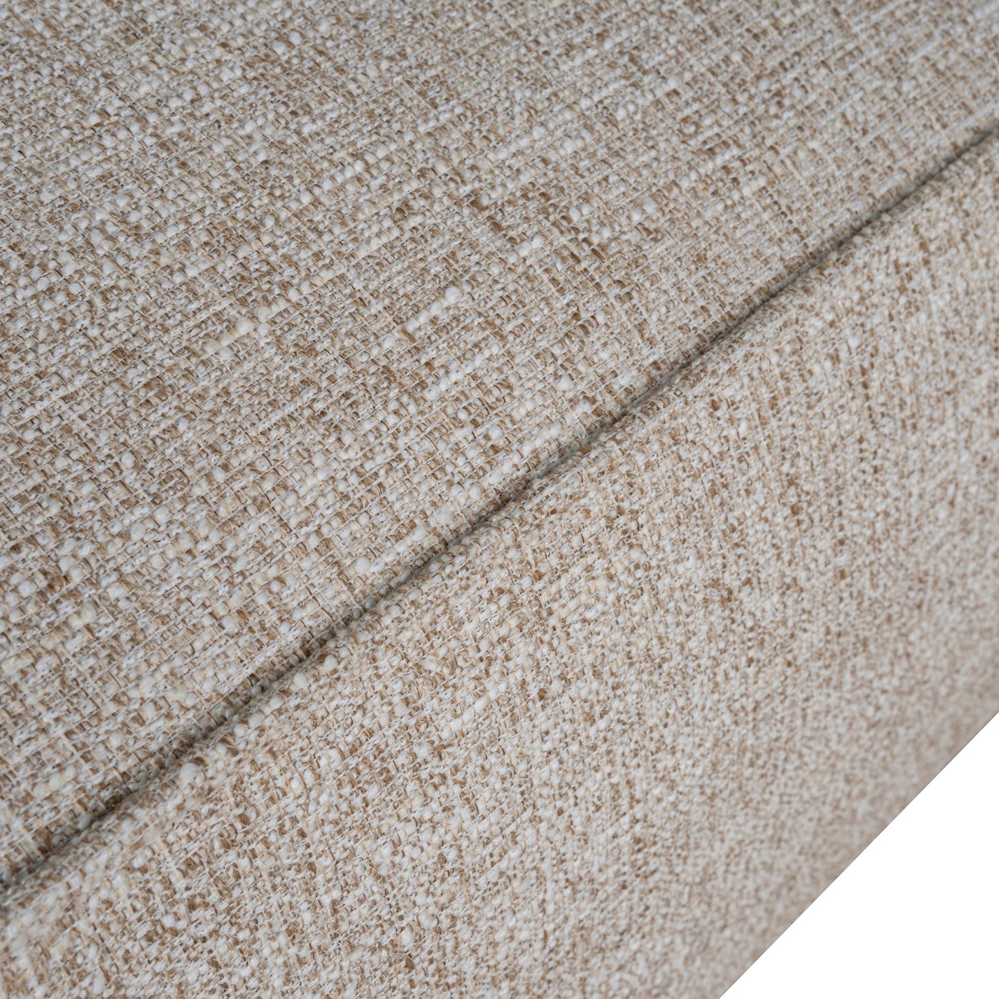 Carina Right Chaise Sofa - Pale Beige