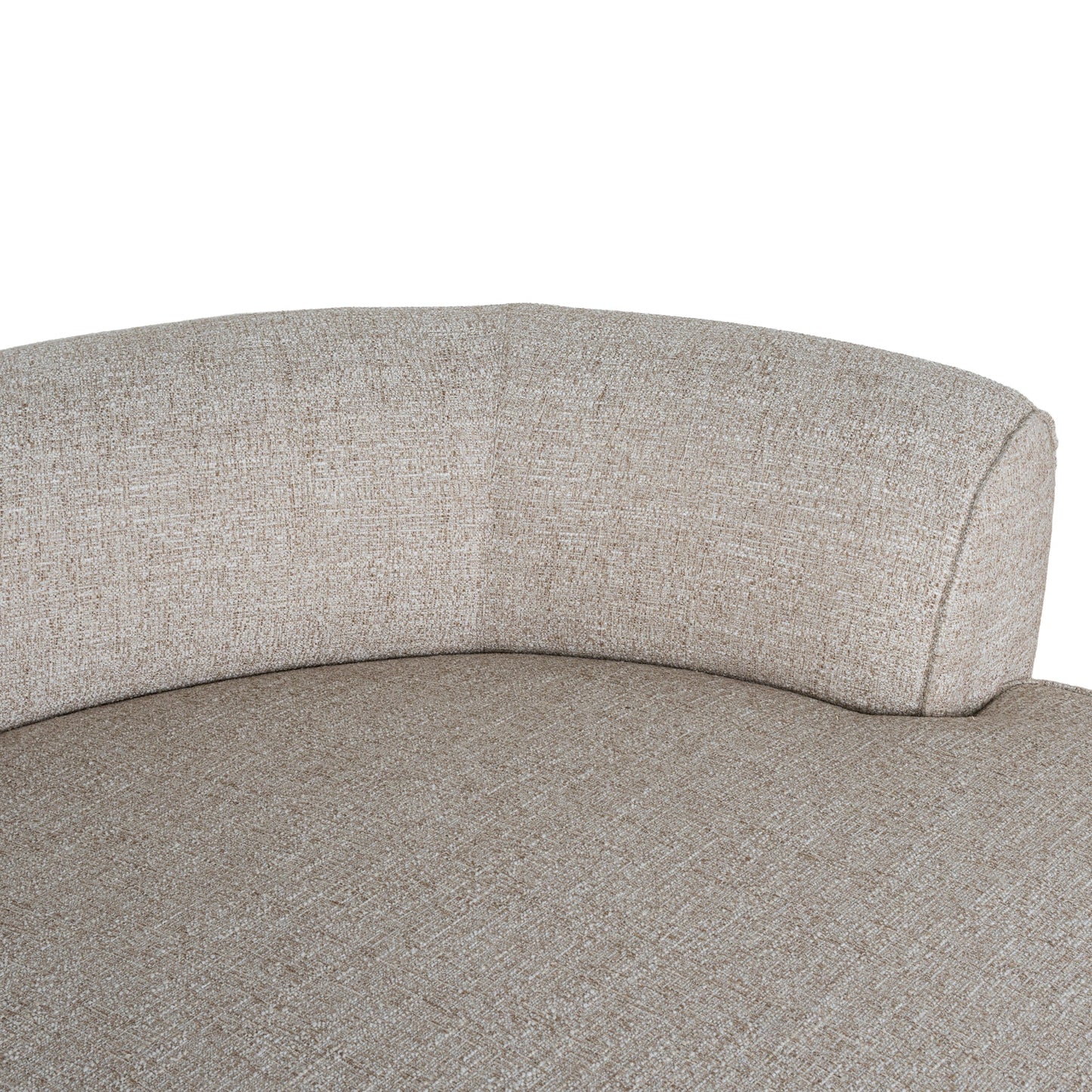 Carina Right Chaise Sofa - Pale Beige