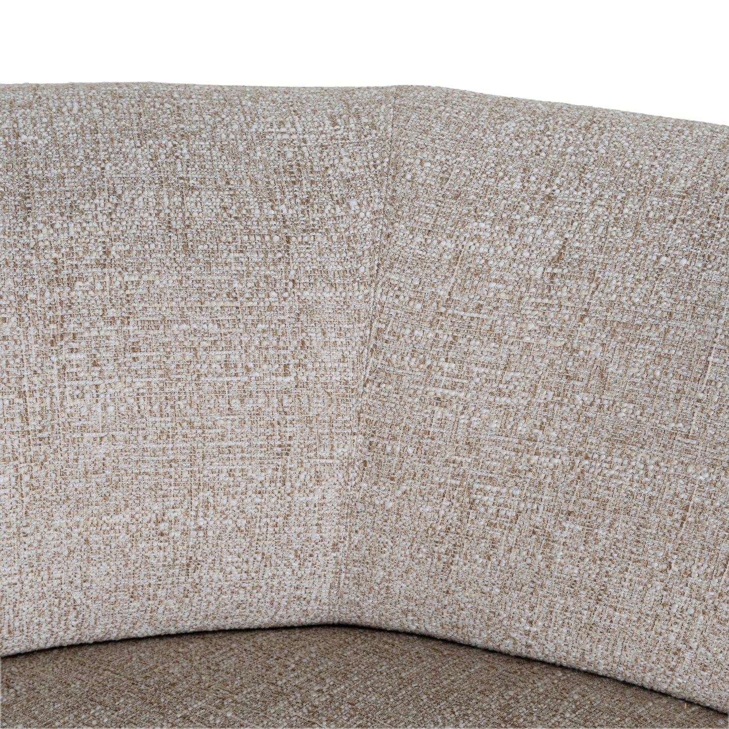 Carina Right Chaise Sofa - Pale Beige