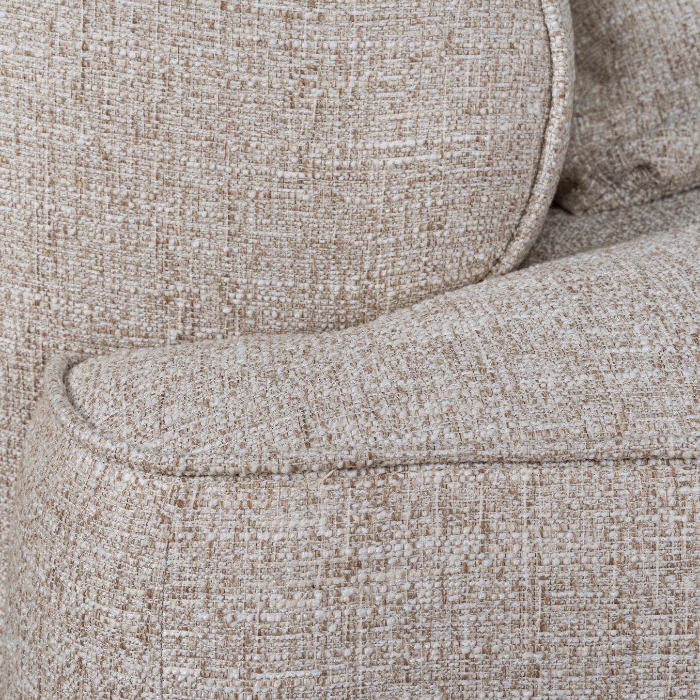 Carina Right Chaise Sofa - Pale Beige