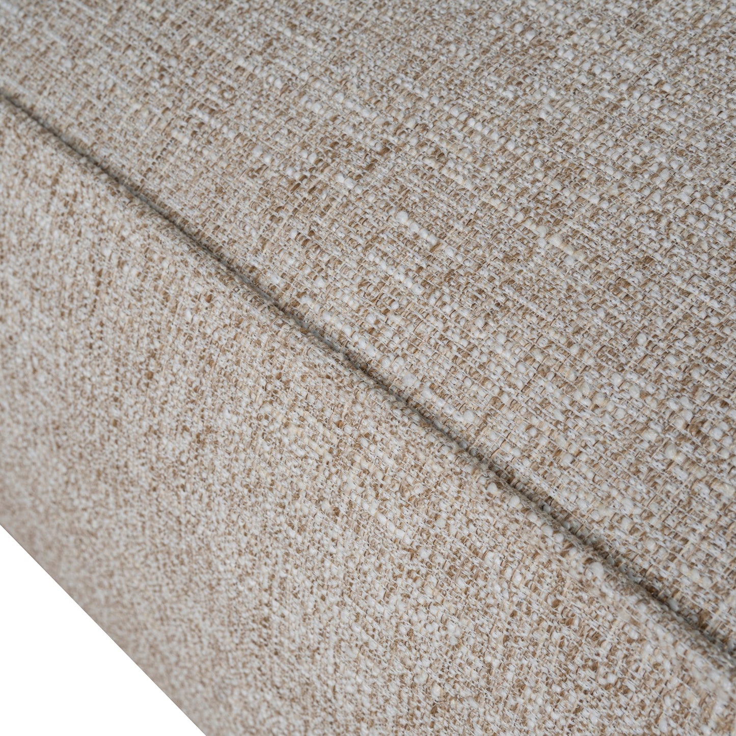 Carina Left Chaise Sofa - Pale Beige