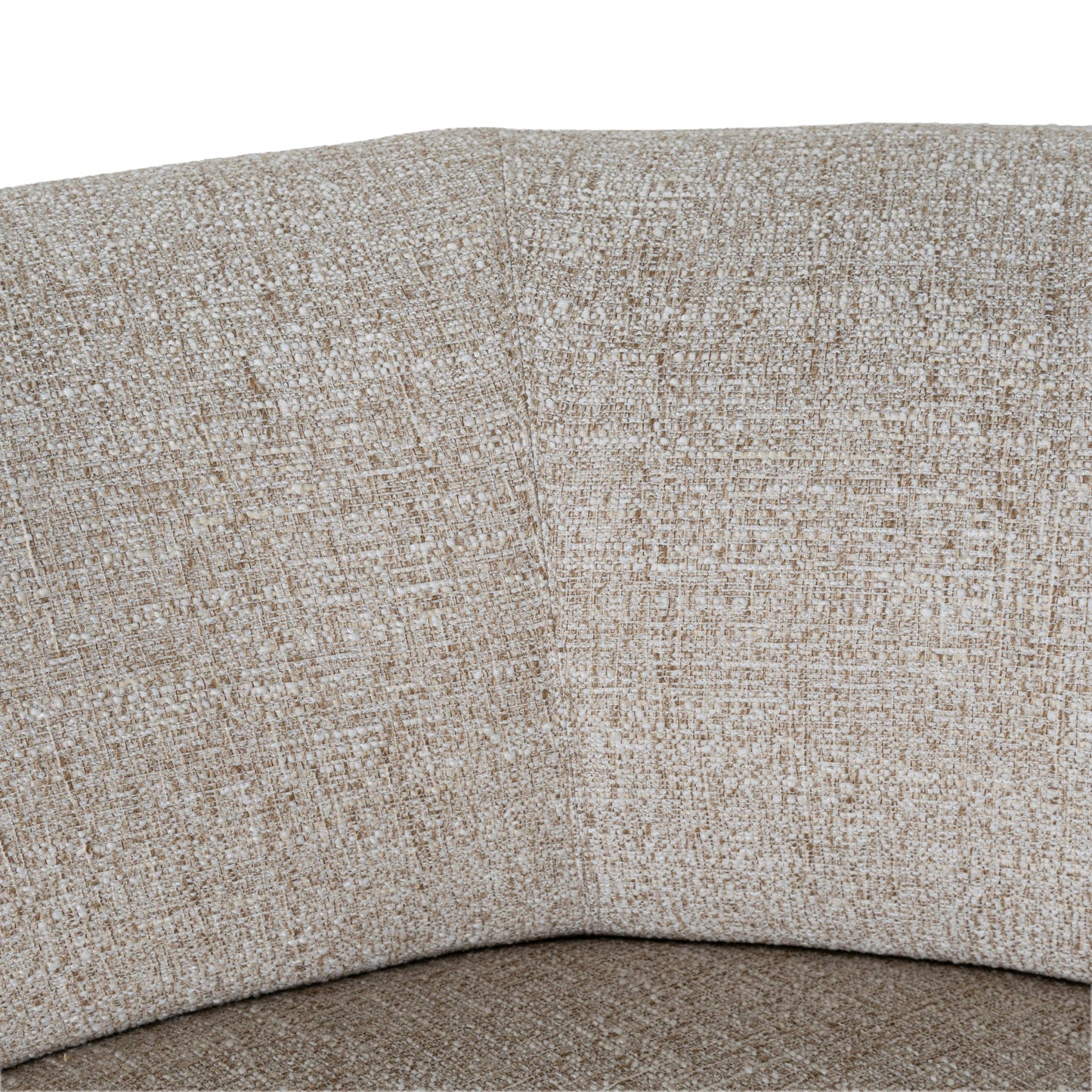 Carina Left Chaise Sofa - Pale Beige