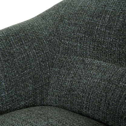 Arlo Swivel Armchair - Moss Green