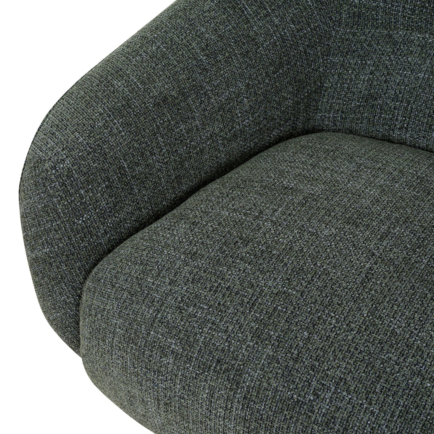 Arlo Swivel Armchair - Moss Green