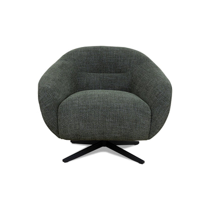 Arlo Swivel Armchair - Moss Green