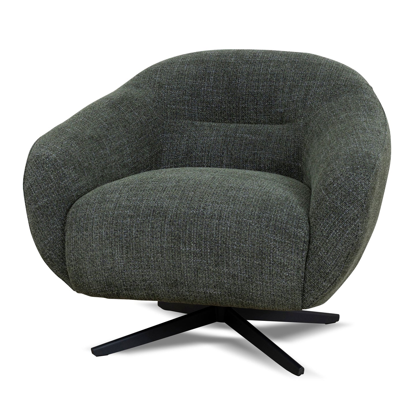 Arlo Swivel Armchair - Moss Green