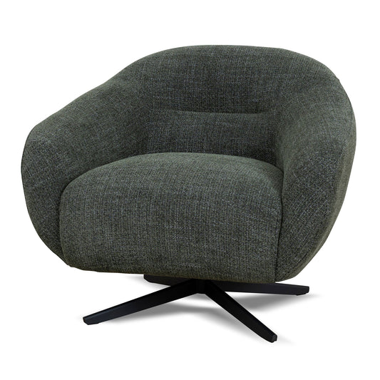 Arlo Swivel Armchair - Moss Green