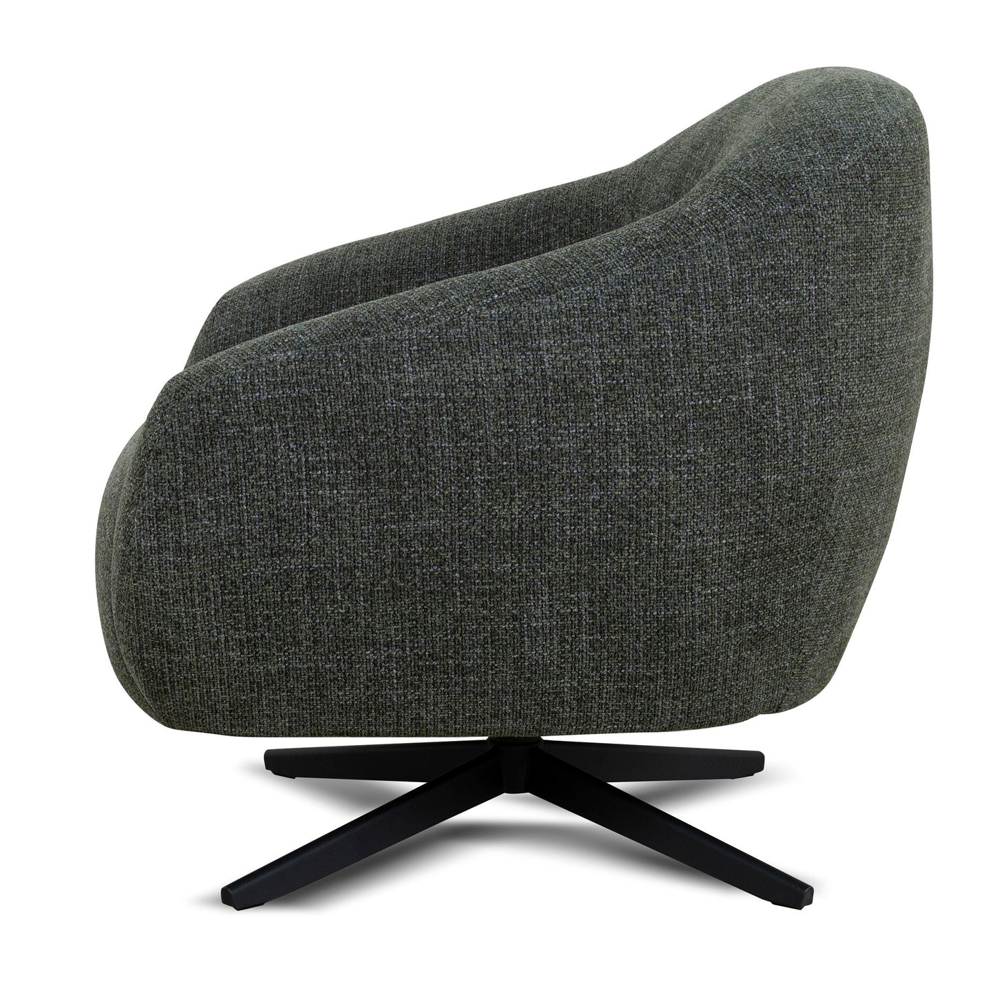 Arlo Swivel Armchair - Moss Green