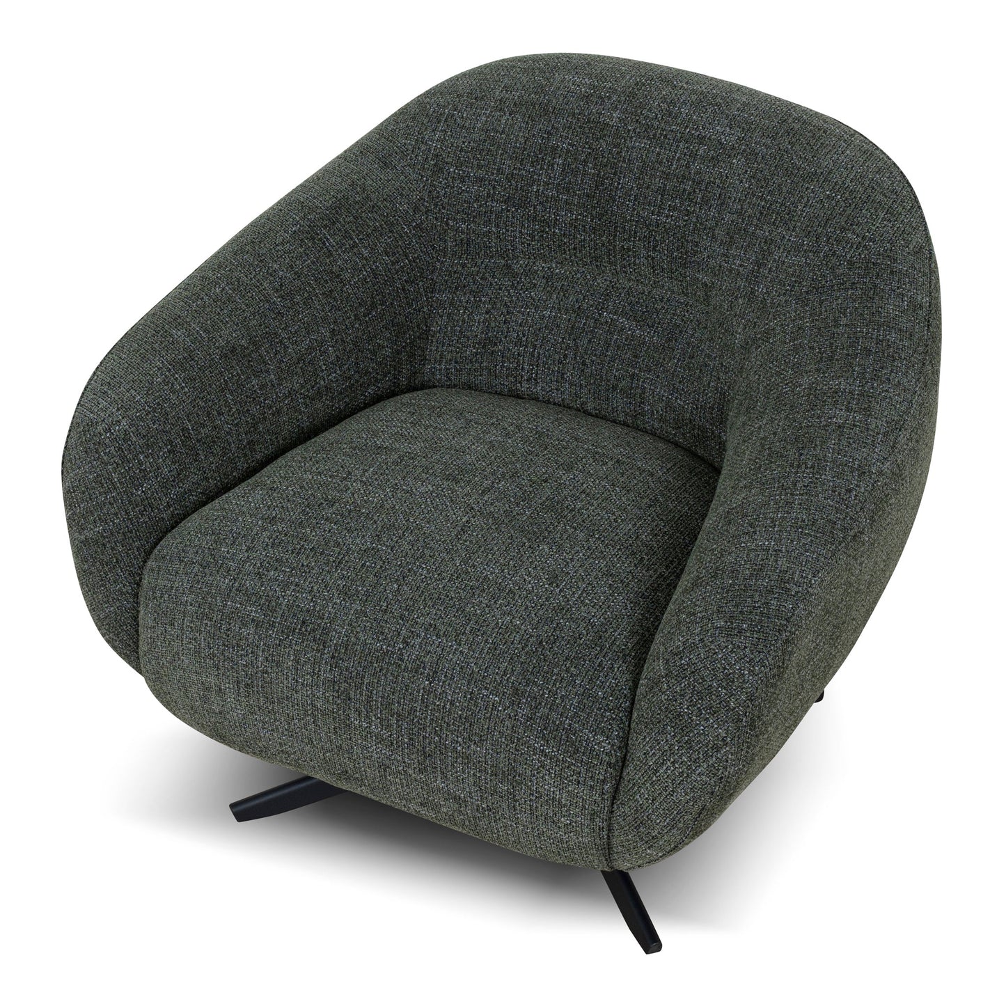 Arlo Swivel Armchair - Moss Green