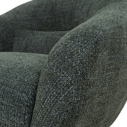 Arlo Swivel Armchair - Moss Green