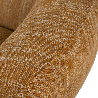 Arlo Swivel Armchair - Ginger Brown