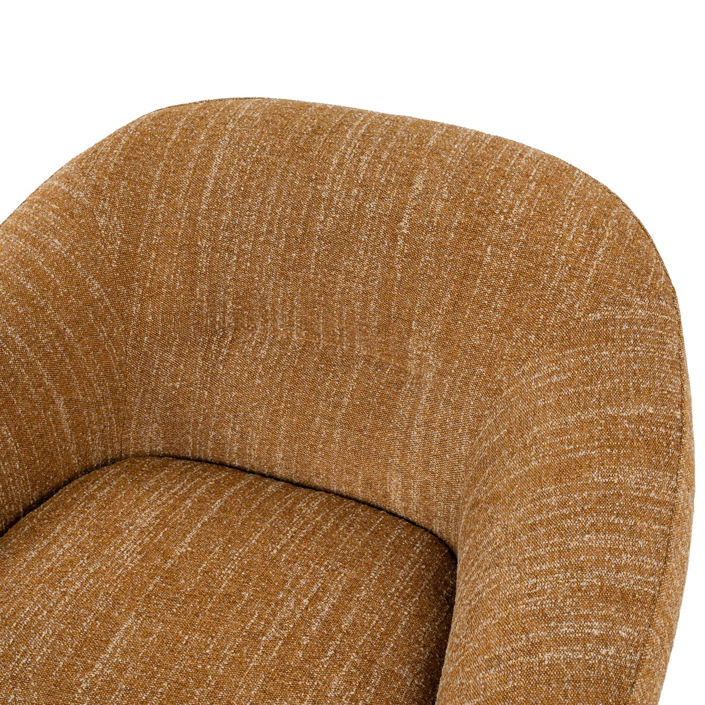 Arlo Swivel Armchair - Ginger Brown